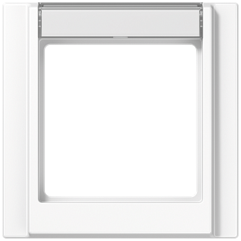 JUNG A 500 Белая Рамка 1-ая с шильдиком A581NAWW