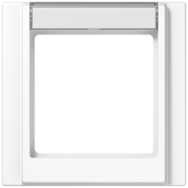 JUNG A 500 Белая Рамка 1-ая с шильдиком A581NAWW