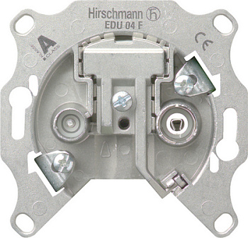 Gira Мех Розетка TV-FM оконечная, затухание 5дБ 004600