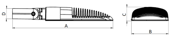 Купить FREGAT LED 110W DW 740 RAL9006 PLCM EXTREME