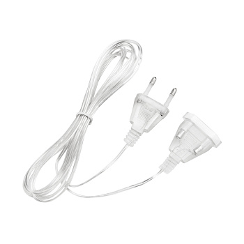 NEON-NIGHT Удлинитель для домашних гирлянд 3 м прозрачный ПВХ 315-424