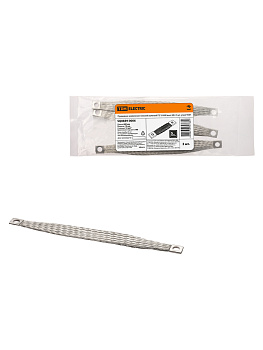 TDM Проводник заземления плоский луженый ПЗ 10-600 (3 шт. упак) ТDM SQ0839-0006