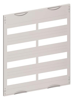 ABB Пластрон размером 600х500мм с прорезями 2 ряда, 4 рейки AS24