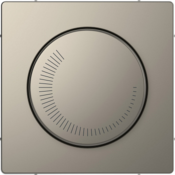 SE Merten D-Life Никель Центральная накладка регулятора частоты вращения MTN5251-6050