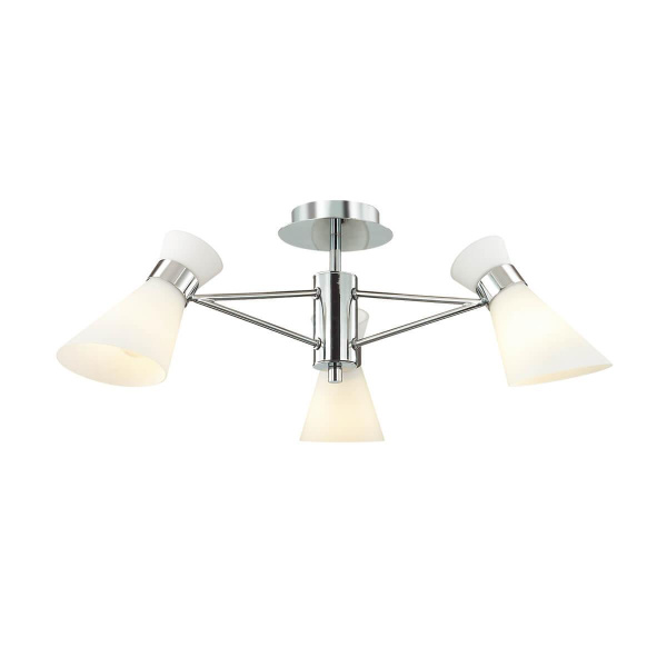 Lumion 3498/3 LN18 120 хром Люстра потолочная E14 3*40W 220V LACONICA