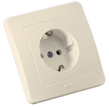Hegel Мастер внутр Слоновая кость РС16-311-01 Розетка с/з