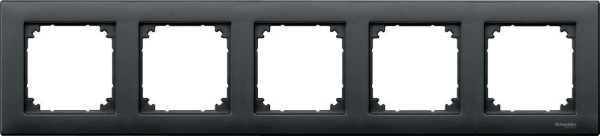 Купить SE Merten SM M-Plan Антрацит Рамка 5-ая MTN486514