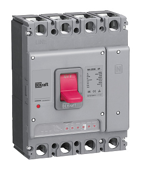 Силовой авт. выкл. с электрон. расц. 4P 400А 70кА ВА-355E