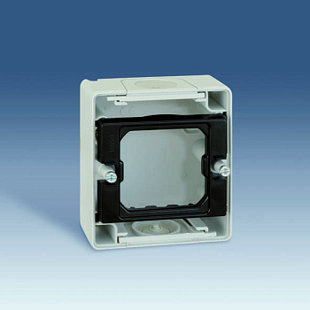 Simon 44 Aqua Серая Коробка 1-ая 4400751-035