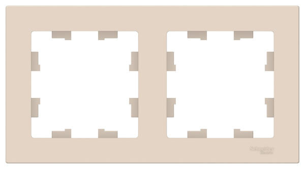 Купить Systeme Electric AtlasDesign Беж Рамка 2-ая, универсальная
