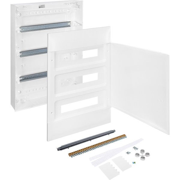 Купить Legrand Practibox S Пластиковый щиток Навесной 3X18 Белая дверь 137608