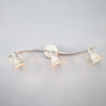 Eurosvet Светильник СПОТЫ 20027/3 белый с золотом 00000073769