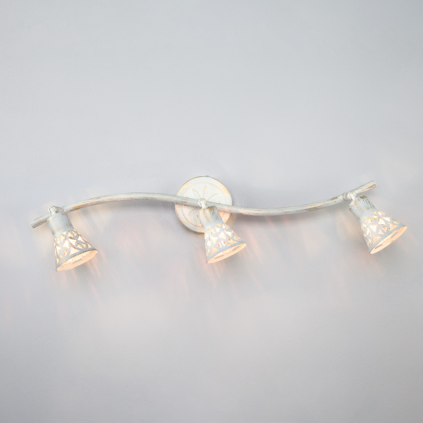 Eurosvet Светильник СПОТЫ 20027/3 белый с золотом 00000073769