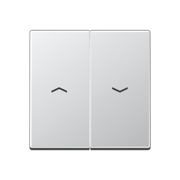 JUNG A 500 Алюминий Клавиша 2-ая жалюзийная A595PAL