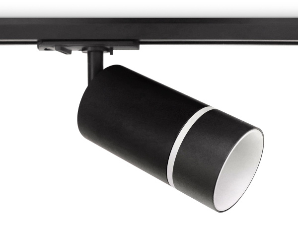 Купить Ambrella Трековый однофазный светильник GL5214 SBK черный песок GU10 max 12W