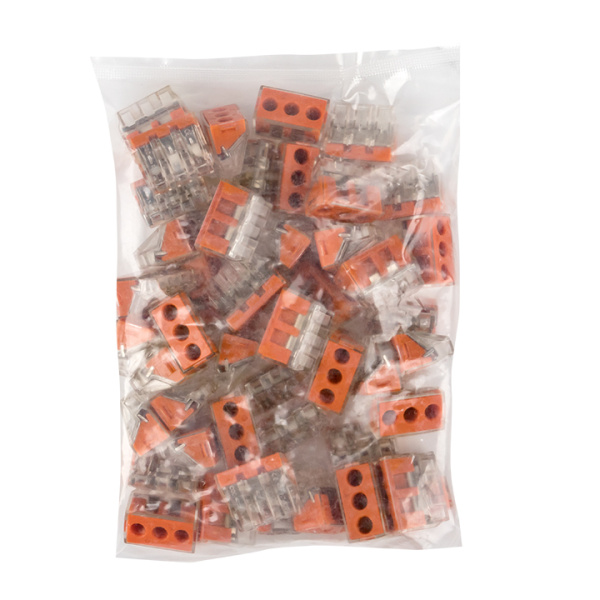 Купить EKF PROxima Клемма СМК 773-173 (с пастой), 3 отверстия, 2,5-6,0 мм2 (уп.50шт.)