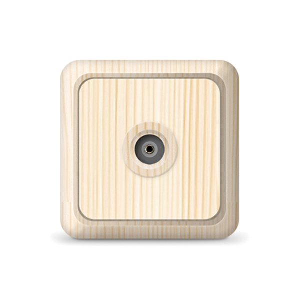 UNIVersal "Олимп" Розетка "Сосна"TV 5560889