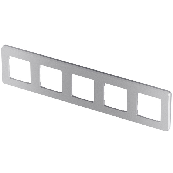 Купить Legrand INSPIRIA Алюминий Рамка - 5 постов 673972