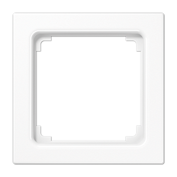 JUNG LS990 Белая Рамка промежуточная для монтажа стандартных изделий LS961ZWW