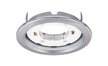 Jazzway Светильник GX53-GX73 PGX53 10639. 7 никель глянцевый 106*39мм .1016805