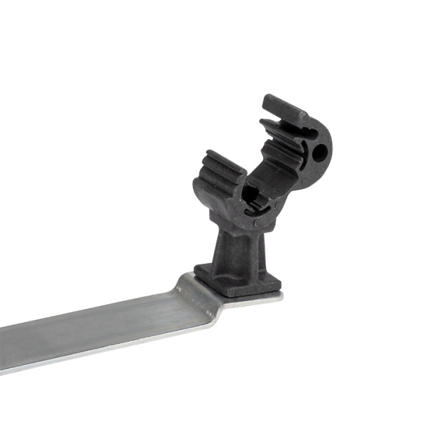 Купить EKF PROxima Держатель под черепицу с крючком с пластиковым фиксатором L=330 Ni