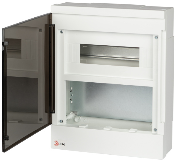 ЭРА Щит распределительный со слаботочным отсеком MultiBox bs-12s навесной пластиковый 12 модулей IP41