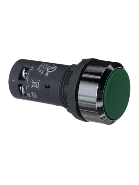 Купить ABB CP1-30G-11 Кнопка зеленая без фикс. 1НО+1HЗ 1SFA619100R3072