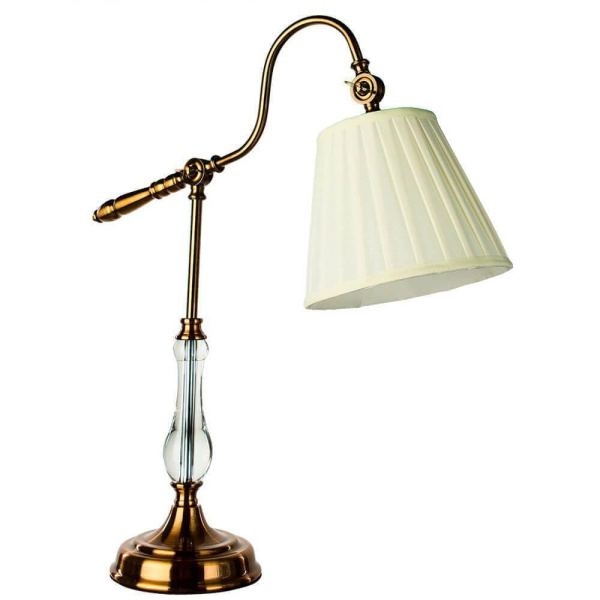 Arte Lamp Seville Бронза/Белая Лампа настольная декоративная 60W E27 A1509LT-1PB