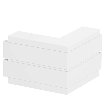 OBO Bettermann Угол внешний короба Rapid 45-2 нерегулируемый 53x130 мм, ПВХ белый 6113220