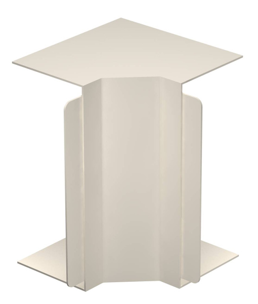 OBO Bettermann Угол внутренний кабель-канала WDK 100x230 мм ПВХ кремовый RAL9001 6160549