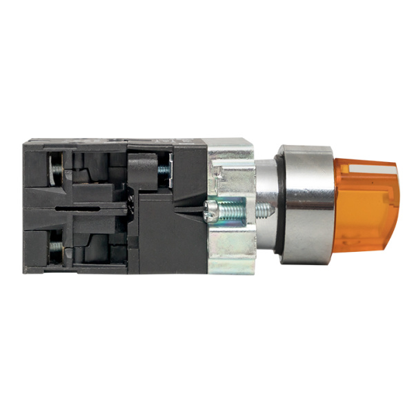 Купить Переключатель BD21 2P c желтой подсветкой 230В NO EKF PROxima