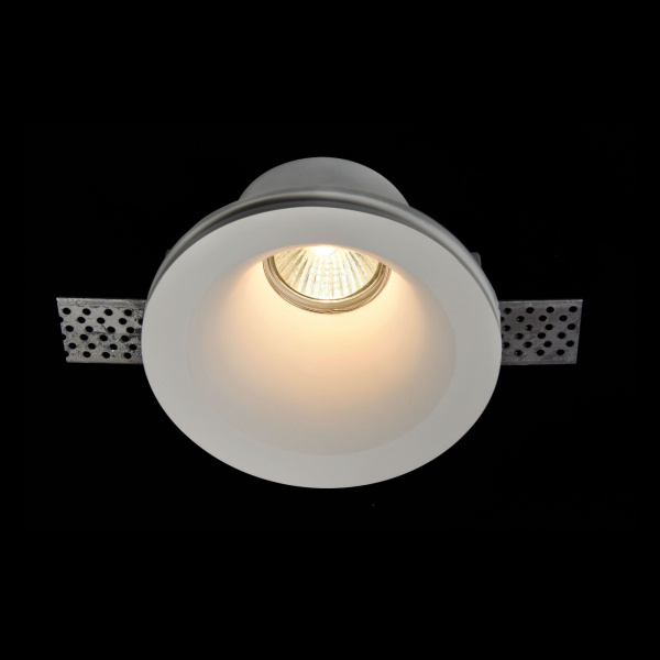 Купить Maytoni DownLight Gyps Белый Встроенный светильник 1xGU10 35W DL002-1-01-W