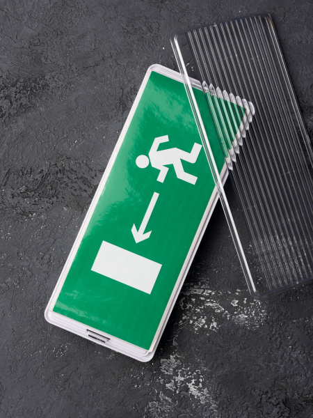 Купить EKF PROxima Пиктограмма "Направление налево" 320х120мм (для EXIT, SAFEWAY-40)