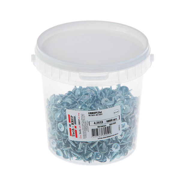 Tech-Krep Саморез ШСММ 4,2х13 (1000 шт) - ведро 100100