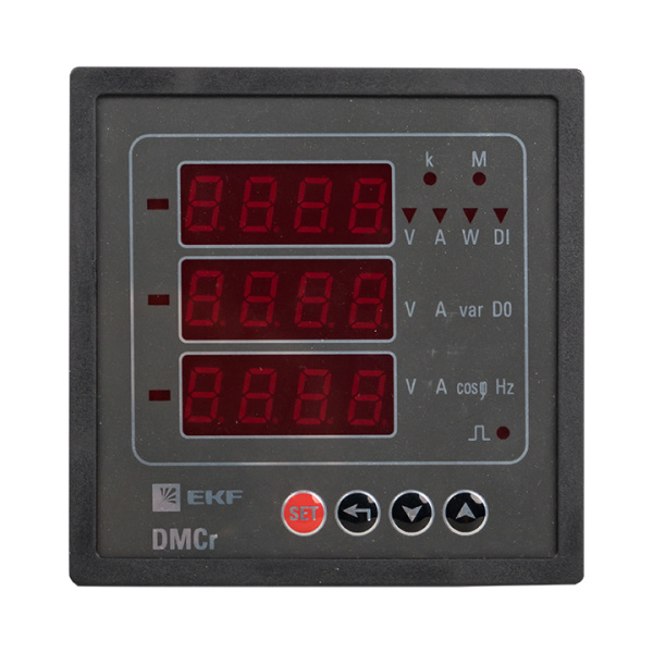Купить EKF PROxima Цифровой измерительный прибор комбинированный DMCr с интерфейсом RS-485 на панель 96x96 (квадратный вырез)