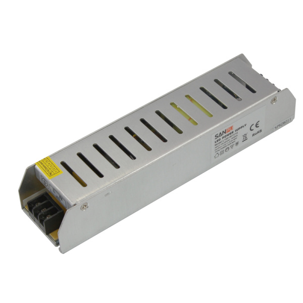 Источник питания компактный 12V, 120W с Разъемами под винт, без влагозащиты (IP23) Rexant 200-120-4