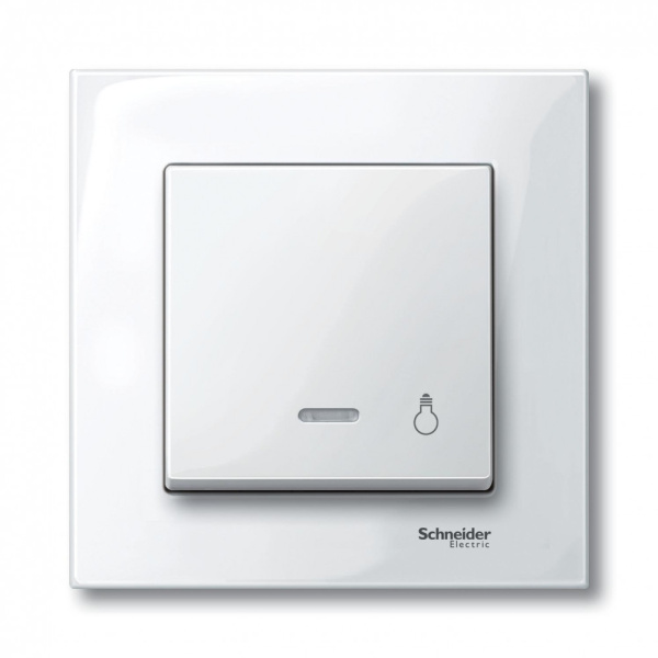 Купить SE Merten SM Клавиша со световой индикацией, «свет» (MTN435919)