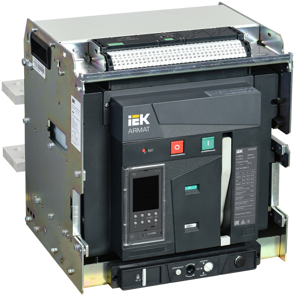 IEK ARMAT Автоматический выключатель воздушный выдвижного исполнения 3P F 85кА 4000А TD с акс.