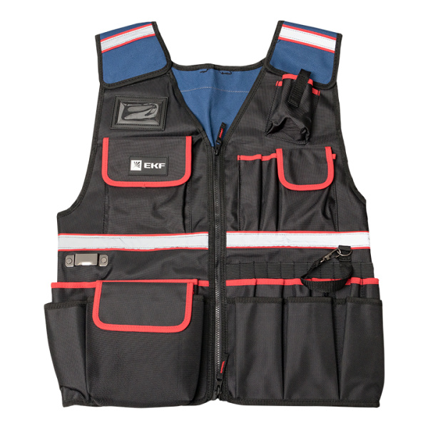 Купить Универсальный регулируемый жилет монтажника С-22 EKF Professional