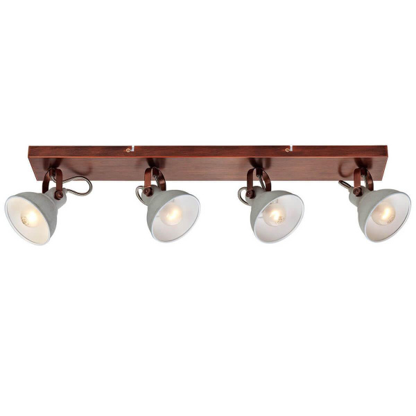 Lussole LOFT Металл Медный /  Металл Светильник настенно-потолочный E14 40W LSP-9829