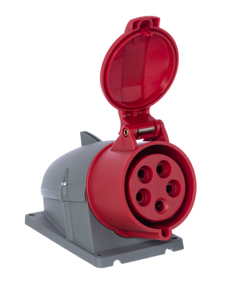 ABB Розетка для монтажа на поверхность 32 А, 3P+N+E, 380V, IP44 2CMA193139R1000