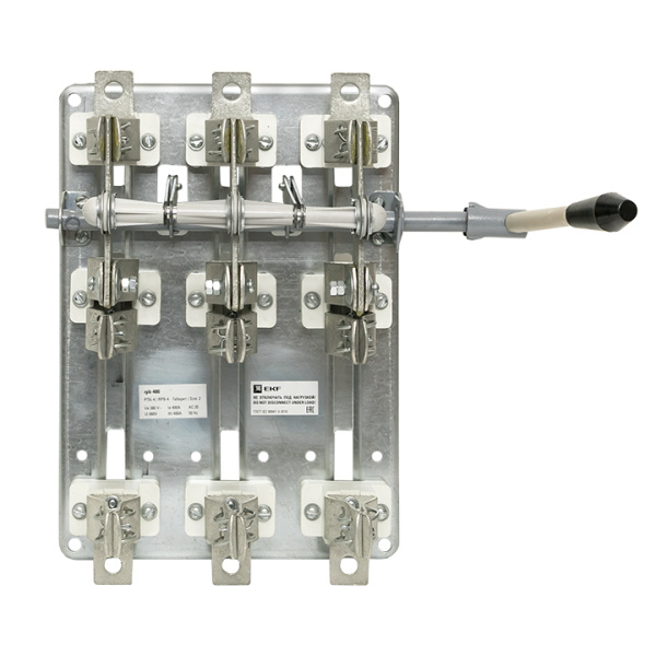 Купить Разъединитель-предохранитель РПБ-4 400А правый привод без ППН EKF Basic rpb-r-400