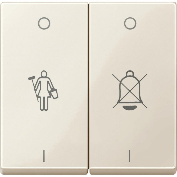 Купить SE Merten SM Беж Две клавиши с маркировкой «перечёркнутый звонок» и «горничная» (MTN432644)