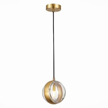 ST Luce SL1156.303.01 Подвес Латунь/Прозрачный G9 1*3W