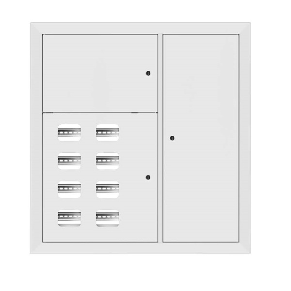 EKF PROxima Щит этажный 8 кв. RAL9003 (1000х950х160)