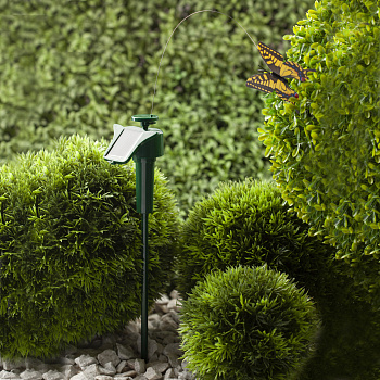 ЭРА SL-PL42-BTF Садовый светильник на солнечной батарее "Порхающая бабочка", пластик, цветной, 42 см
