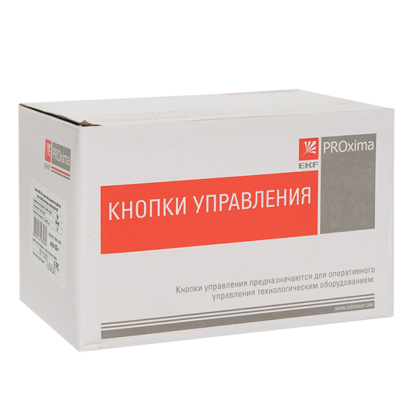 Купить EKF PROxima Кнопка ABLFS-22 с подсветкой красный NO+NC 230В ablfs-22-r