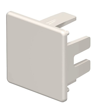 OBO Bettermann Заглушка торцевая кабель-канала WDK 30x30 мм, ПВХ, кремовый RAL9001 6162576