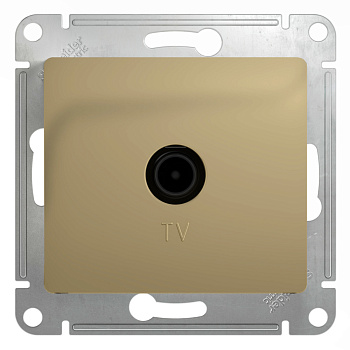 Systeme Electric Glossa Титан Розетка TV оконечная 1DB