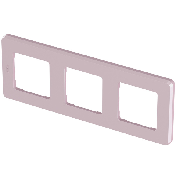 Купить Legrand INSPIRIA Розовый Рамка - 3 поста 673954
